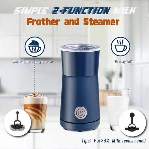 Miniatura 2 de Espumador Simple de Leche Seydere, vaporizador y espumador de leche 2 en 1, vaporizador eléctrico de leche, calentador de leche y máquina de espuma