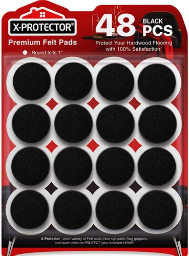 Miniatura 17 de Almohadillas de fieltro X-PROTECTOR para muebles, 235 piezas de alta calidad, los mejores protectores de piso de madera para proteger tu suelo
