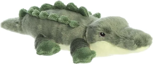 Miniatura 3 de Aurora® Animal de peluche Eco Nation™ Eco Softies™ de cocodrilo hecho responsablemente, ideal para aventuras de juego, perfecto para cumpleaños