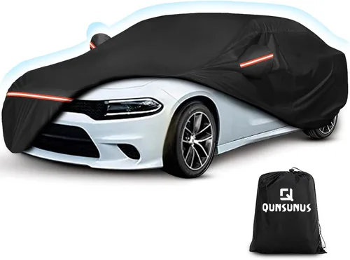 Miniatura 18 de QUNSUNUS Funda impermeable para auto para BMW M4/ Serie 4 420i 428i 430i 435i 440i/4 Coupe 2014-2024, cubierta exterior completa para todo clima