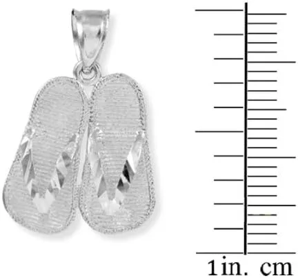 Miniatura 2 de Plata de ley 9253d chanclas Verano Encanto Sandalia Colgante
