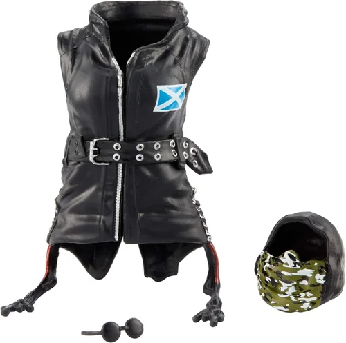 Miniatura 4 de WWE MATTEL Nikki Cross Elite Collection - Figura de acción de lujo con detalles faciales realistas, equipo de anillo icónico y accesorios