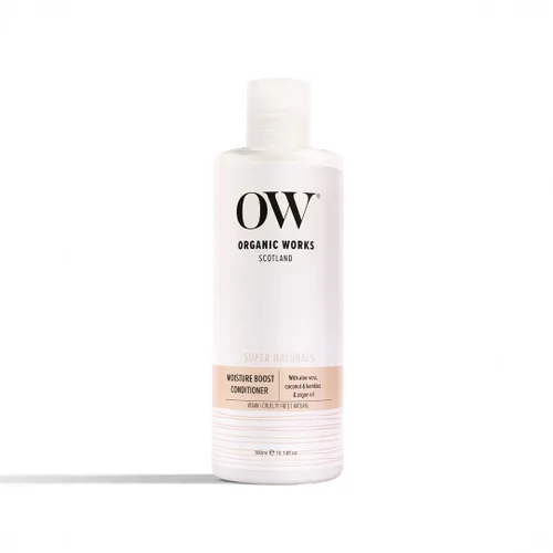 Organic Works Super Naturals - Acondicionador de humedad para retención de humedad y control de daños, sin crueldad, 10.14 onzas