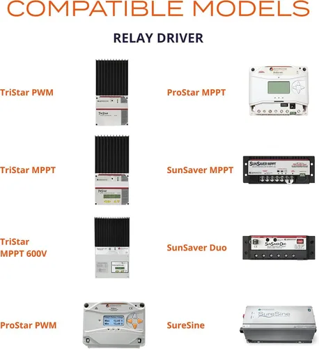 Miniatura 2 de Morningstar Relay Driver (RD-1) - Módulo lógico programable - Proporciona funciones de control del sistema de alto nivel, incluyendo alarmas de alto