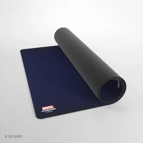 Miniatura 3 de Gamegenic Alfombra de juego – Playmat: Marvel Champions: Captain Marvel – Smooth & Tough – Compatible con Magic The Gathering Commander Deck, cartas