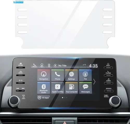 Miniatura 9 de Autorder Protector de pantalla para Honda Civic LX EX Touring Si EX-L 2019-2021 2019-2021 con 4 botones, vidrio templado, pantalla táctil