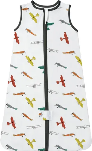 Miniatura 48 de TotAha Saco de dormir para bebés de 6 a 12 meses, paquete de 3, saco de dormir transpirable para bebé, niña, niño, manta usable con cremallera Azul