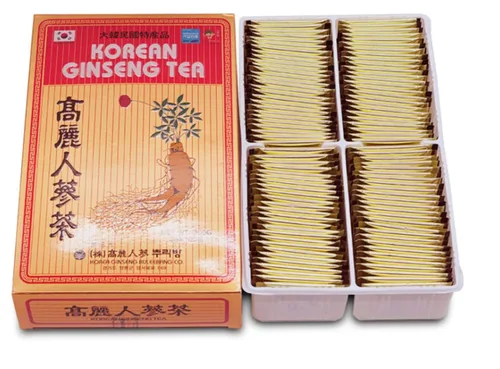 Miniatura 2 de Té de raíz de ginseng con extracto coreano 0.11 oz x 100e