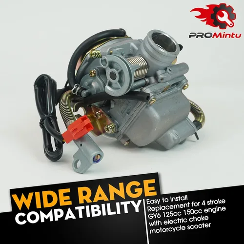 Miniatura 3 de Carburador Reemplaza para American YardSport Sportworks YS200 200 XLT UTV 14925 150cc Motor, 4 tiempos GY6 ATV, scooters, ciclomotores, motor Go