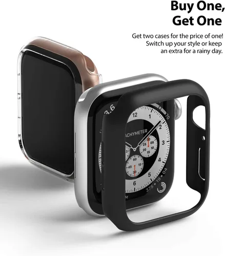 Miniatura 3 de Ringke Funda delgada para Apple Watch Series 6, 5, 4 (1.575 pulgadas), SE 3, 2, 1 (1.575 pulgadas), funda delgada y ligera para mujeres y hombres