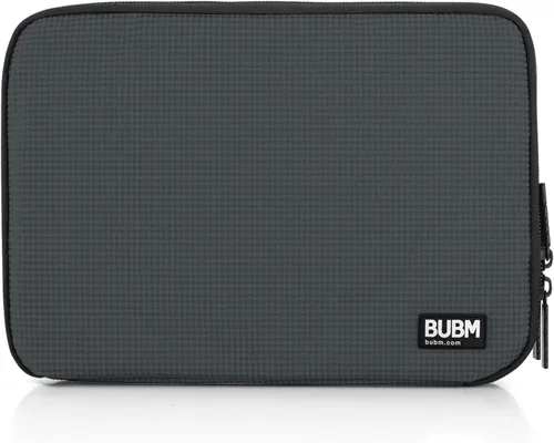 Miniatura 8 de Organizador de equipaje con doble capa para viajes BUBM, para llevar dispositivos y accesorios electrónicos., gris, 2 capas M