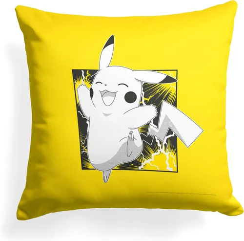 Miniatura 7 de NORTHWEST Almohada Pokémon, 18 x 18 pulgadas, para salir Ve afuera