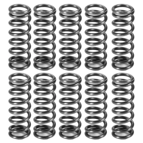 Miniatura 12 de MroMax 20Pcs Compressed Spring, 0.04" Wire Dia, 0.31" OD, 1.57" Free Length, Gray Black Spring Steel Extended Coil Compression Spring
