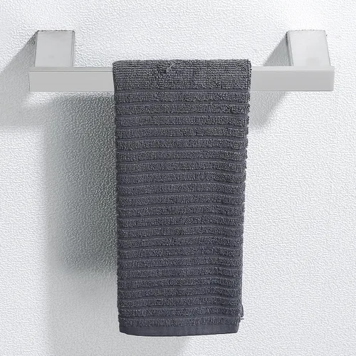 Miniatura 17 de RANDOM Toallero de mano moderno de 12 pulgadas negro mate montado en la pared SUS304 de acero inoxidable para cocina, accesorios de baño