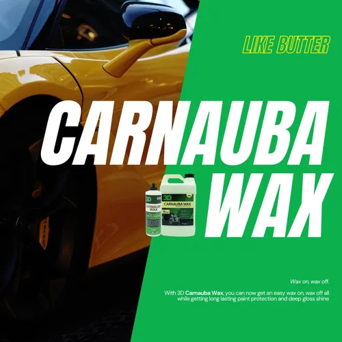 Miniatura 3 de 3D Cera de carnauba – Cera líquida brasileña de grado #1 para brillo profundo y protección UV Fácil aplicación Segura en todas las pinturas
