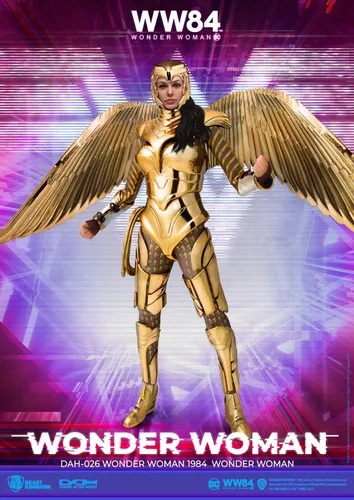 Miniatura 4 de Beast Kingdom Wonder Woman 1984: Golden Armor Wonder Woman DAH-026 Figura de acción dinámica de 8 ction Heroes, multicolor