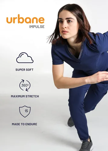 Miniatura 5 de Urbane Impulse 9211 - Pantalones deportivos elásticos extremos de 8 piezas para mujer