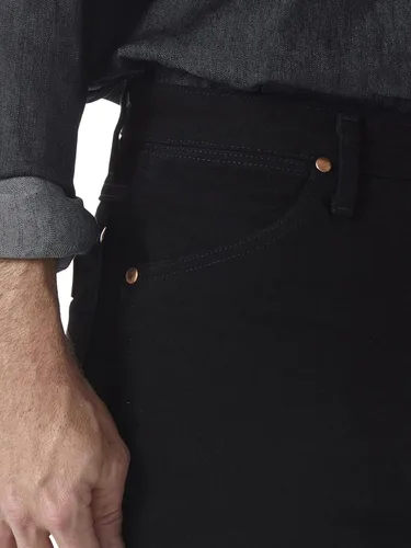 Miniatura 4 de Wrangler 0936 - Jeans ajustados de corte vaquero para hombre, Stonewash
