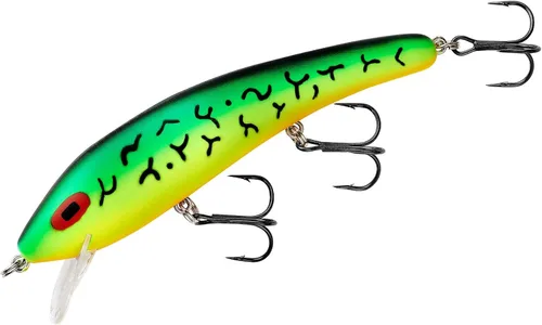 Miniatura 11 de Cotton Cordell Ripplin' Red Fin Crankbait - Señuelo de pesca, 4 1/2 pulgadas, 3/8 onzas Chrome Azul Back