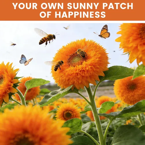 Miniatura 7 de Más de 1000 semillas de girasol para plantar, semillas de flores para plantar, variedad enana, jardines y bordes, fáciles de cultivar con alta tasa