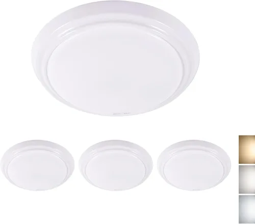 Miniatura 11 de YoonLIT - Lámpara de techo LED de montaje empotrado de 9 pulgadas, 120 V, 3000 K/4000 K/5000 K CCT ajustable, lámpara de techo regulable, 17.5 W