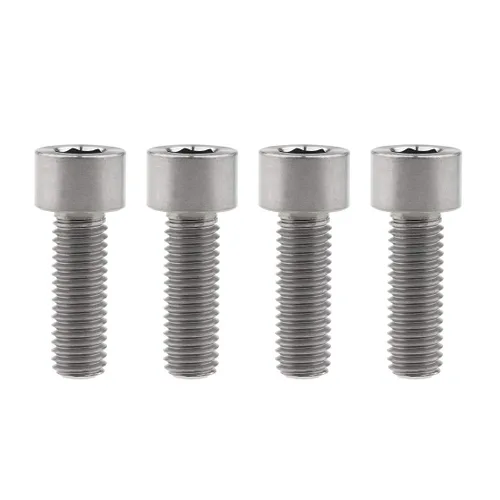 Miniatura 27 de Tornillos Allen de cabeza hueca de titanio M10 20 25 30 35 40 45 50 55 2.362 in Tornillos paquete de 4 (M10 x 0.787 in, paso 0.049 in, negro)