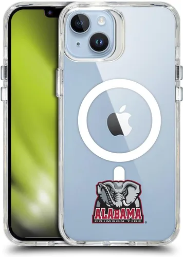 Miniatura 410 de Head Case Designs Funda de gel suave con licencia oficial de la Universidad de Alabama UA Collage compatible con Apple iPhone 13 Pro Max