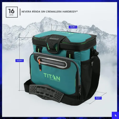 Miniatura 5 de Titan by Arctic Zone Deep Freeze Cooler - Zipperless Hardbody Cooler - Deep Freeze Insulation, HardBody Liner, and SmartShelf