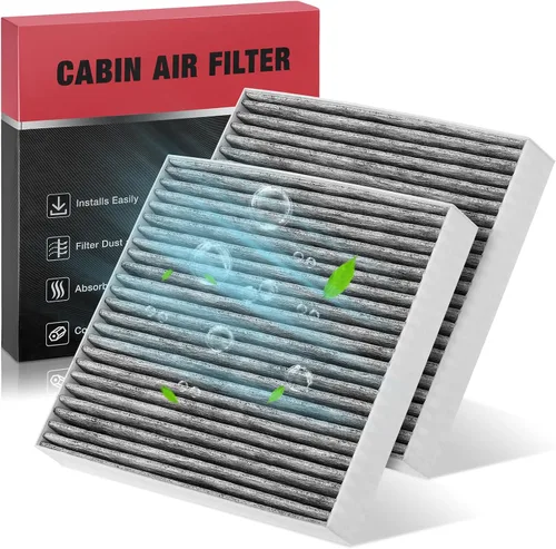 Miniatura 31 de BDFHYK 49357 Filtro de aire de cabina con carbón activado compatible con Mercedes-Benz AMG GT, C180, C200, C250, C300, C350, CLS350, CLS400, CLS500