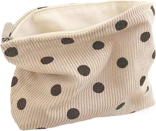 Miniatura 31 de SxoSyo Bolsas de cosméticos para mujer, bolsa de maquillaje grande, bolsa de viaje con cremallera, organizador de brochas de maquillaje para regalos
