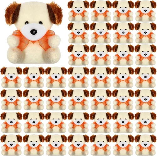 Miniatura 13 de Shappy 50 piezas de mini juguetes de peluche pequeños de animales pequeños a granel, lindos llaveros de peluche para regalo, fiesta, premio