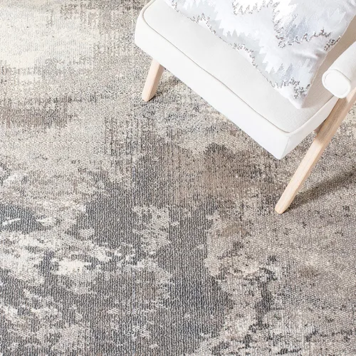 Miniatura 7 de SAFAVIEH Madison Collection - Alfombra de pasillo de 2 pies 2 pulgadas x 6 pies, beige y gris, no desprende pelusa y de fácil cuidado