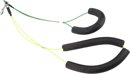 Miniatura 8 de Oumefar Correa ajustable de aseo para mascotas sin sentar Haunch Holder Restricción Lavado Gargantilla Perros Gatos Aseo Mesa Brazo (Amarillo+Verde)