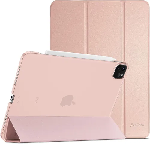 Miniatura 15 de ProCase Funda inteligente para iPad Pro de 12.9 2022/2021/2020/2018, carcasa rígida con soporte delgado para iPad Pro de 12.9 pulgadas, 6ª Celeste