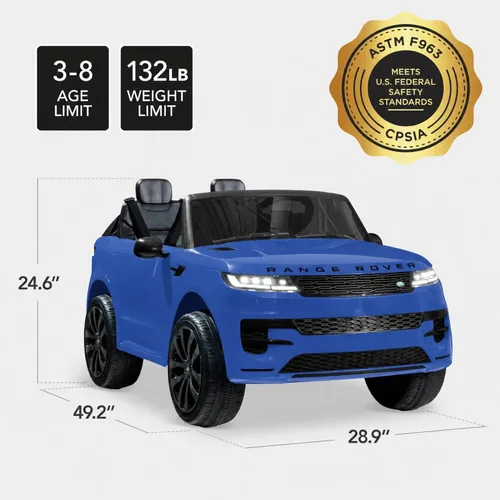 Miniatura 2 de Best Choice Products 24V 2-Seater Licensed Range Rover Sport Electric Ride On Car for Kids with Parental Remote Control, 132 lb Weight Capacity