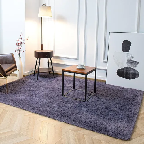 Miniatura 9 de TWINNIS - Alfombras muy suaves de pelo largo para interiores de 3 x 5 pies. Modernas alfombras de áreas de felpa para sala de estar, dormitorio