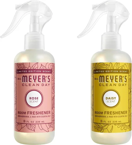 Miniatura 64 de Mrs. Meyer's Clean Day - Ambientador en espray, atomizador sin aerosol infundido con aceites esenciales, albahaca, 8 onzas líquidas