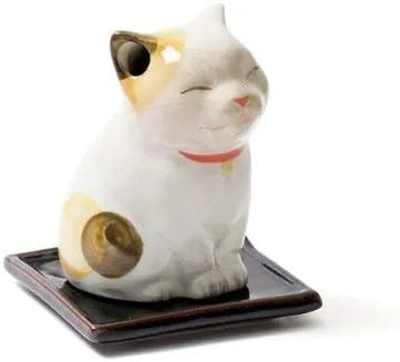 Miniatura 2 de Shoyeido 's Kitty Cat Maneki Neko - Soporte para incienso