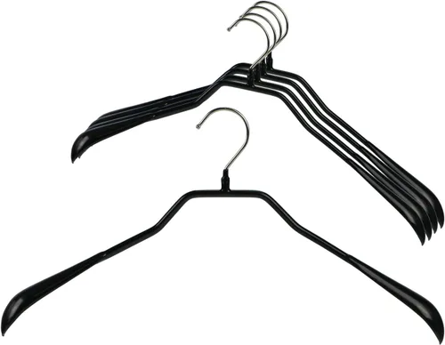 Miniatura 21 de Mawa by Reston Lloyd BodyForm Series - Percha antideslizante que ahorra espacio para chaquetas, trajes y abrigos, 16-1/2 pulgadas, estilo 42/L, Plata