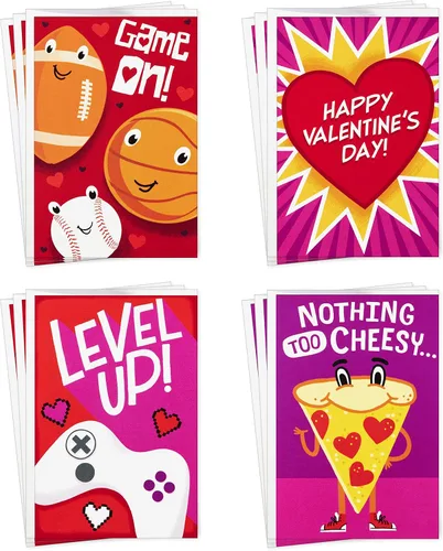 Miniatura 8 de Hallmark - Tarjetas variadas de San Valentín para niños