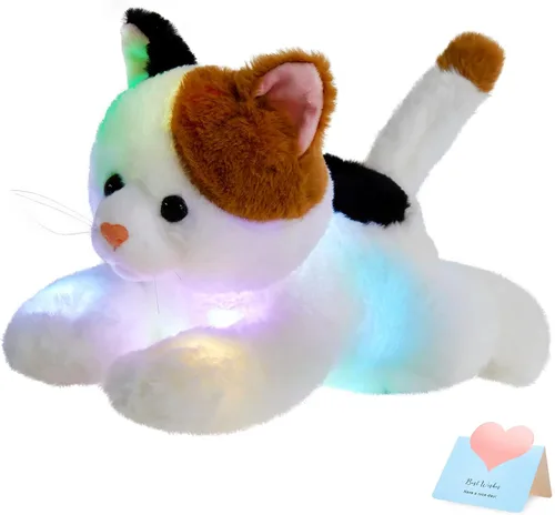Miniatura 7 de Glow Guards - Cachorro de peluche azul, de 15 pulgadas, musical, suave, con luces ledes nocturnas, para Navidad, Día del Niño y cumpleaños.