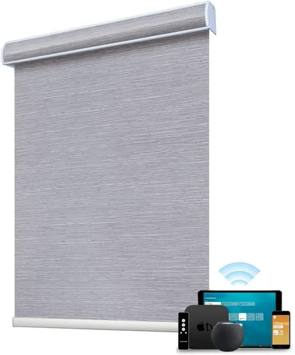 Miniatura 36 de SmartWings Persianas enrollables con cable duro PoE 100% opacas, muestra de tela