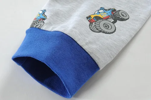 Miniatura 6 de Pijamas para niños pequeños, ropa de dormir de algodón de 2 piezas, conjunto de pijamas para niños de 2 a 7 años