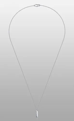 Miniatura 9 de Collar para hombre Collar con colgante en L Unisize L cadena de acero inoxidable para hombres y mujeres, collares geniales, cadena alternativa