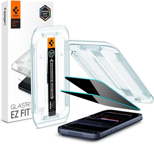 Miniatura 11 de Spigen GlasTR EZ FIT - Protector de pantalla de vidrio templado para iPhone 12 Pro Max, paquete de 2