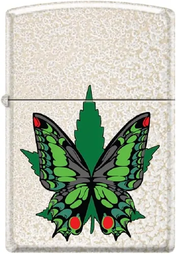 Miniatura 5 de Zippo Encendedor - Mensaje personalizado grabado en la parte trasera de la colección de humo de hojas a prueba de viento