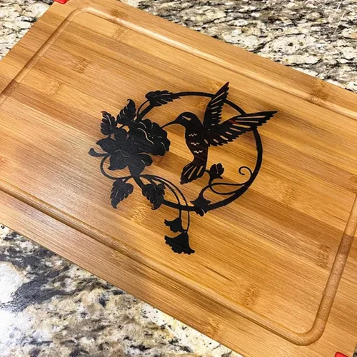 Miniatura 6 de JAJADO 2 plantillas de pantalla de seda para pájaros, colibrí, flor, ramas de árbol, plantillas de pintura para manualidades, para madera, camiseta
