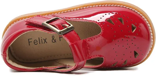 Miniatura 7 de Felix & Flora - Zapatos de vestir para niña pequeña, tipo Mary Jane, zapatos planos tipo ballet, para una Pascua florida, para fiesta, para niñas