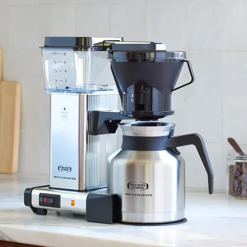 Miniatura 5 de Moccamaster 79212 KBTS Cafetera de color plateado pulido, con jarra térmica, rinde 8 tazas