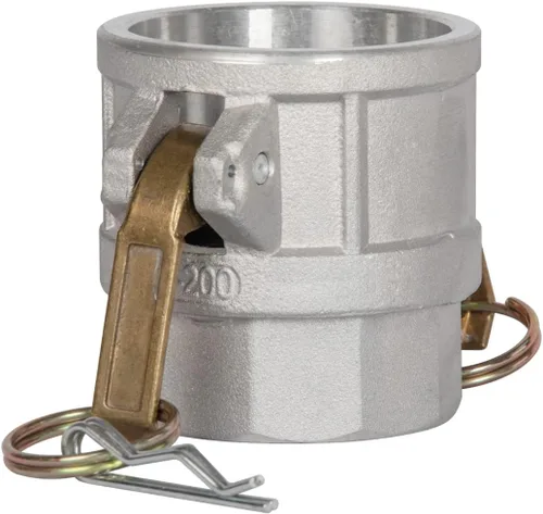 Miniatura 9 de 2 piezas de accesorios de bloqueo de leva fundida por gravedad de aluminio (parte B de 3 pulgadas) de manguera de leva y ranura, acoplador hembra